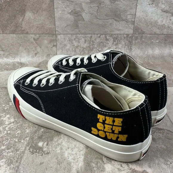 Pro Keds x THE GET DOWN (Netflix series) Black Graffiti 80s Shoe NEW - Picture 2 of 5